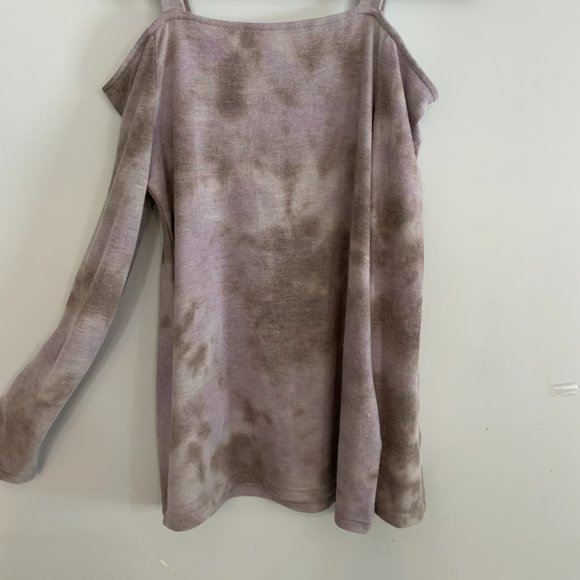 Cold-shoulder pant set pant styling complete the look of casual chic NWT - Picture 5 of 12